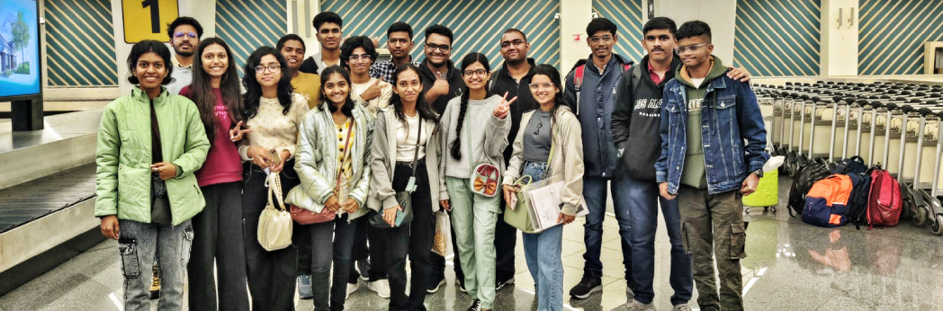 A.K.Educational Consultants Batch 2023 safely reaches Russia