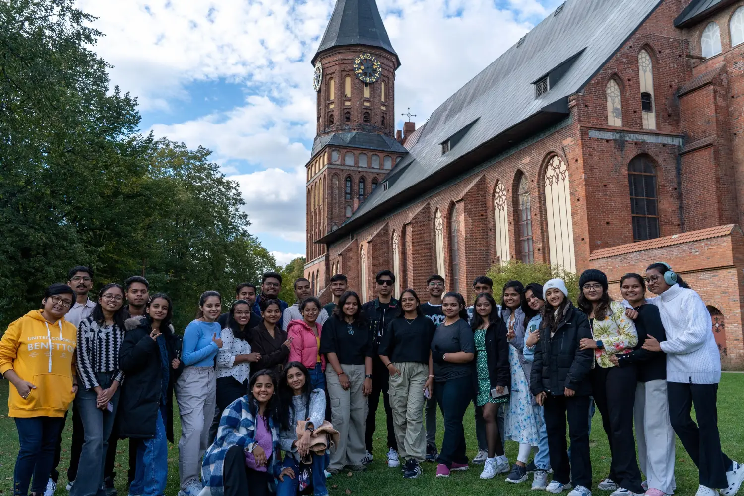 AKEC organises Kaliningrad City Orientation at Immanuel Kant Baltic Federal University