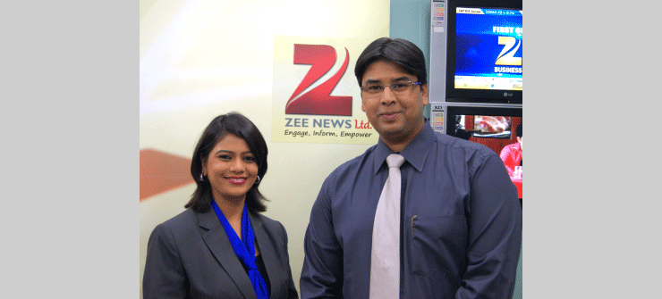 Dr.Amit Kamle Invited By Zee Tv ( 24 Tass) To Guide Students For Medical Opportunities In Russia