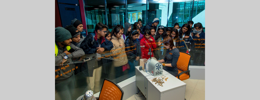 A.K. Educational Consultants Students Visit The Amber Factory