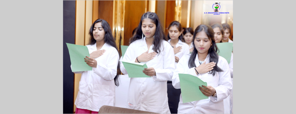After The Interview The Enrolled Students Pledged The Hippocratic Oath