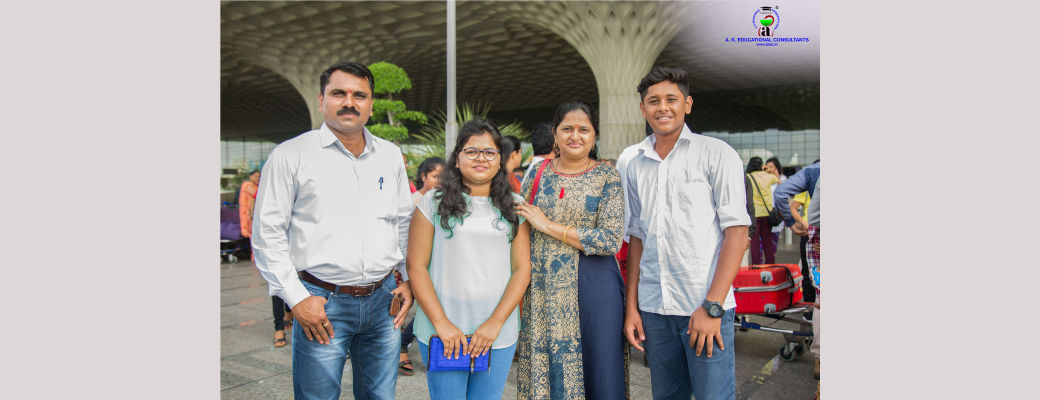 A.K. Educational Consultants 2018 Student Batch Departs To Russia For Pursuing MBBS Course