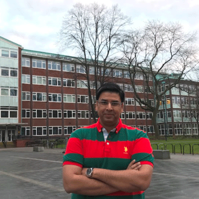 Dr. Amit Kamle Visits University Of Manchester In England