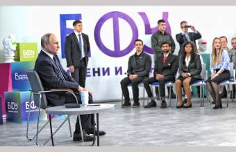 MBBS in Russia: President Vladimir Putin interacts with Indian students of A.K.Educational Consultants at Immanuel Kant Baltic Federal University
