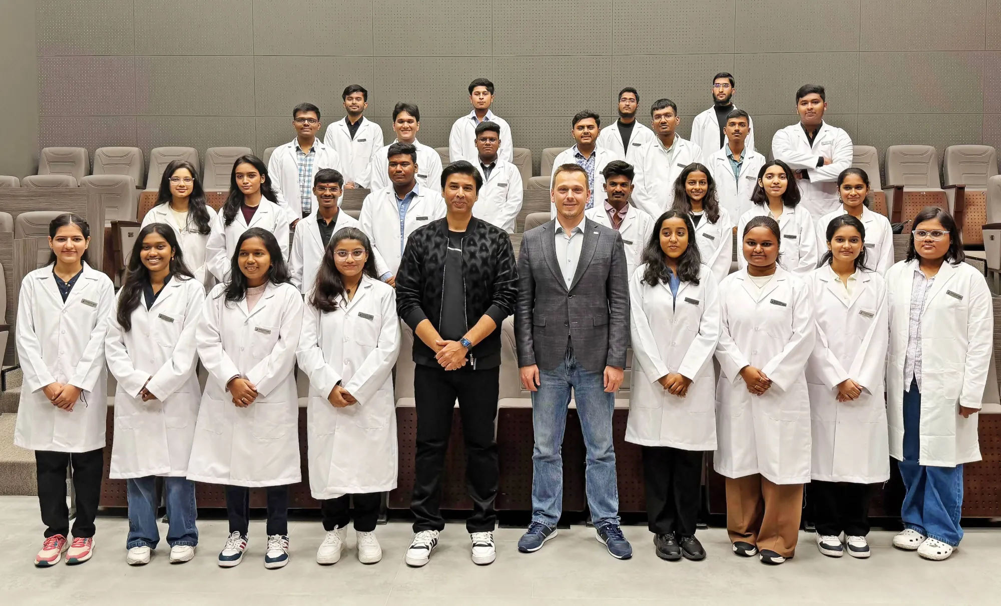 AKEC India organises White Coat Ceremony for it's 2025 batch at IKBFU